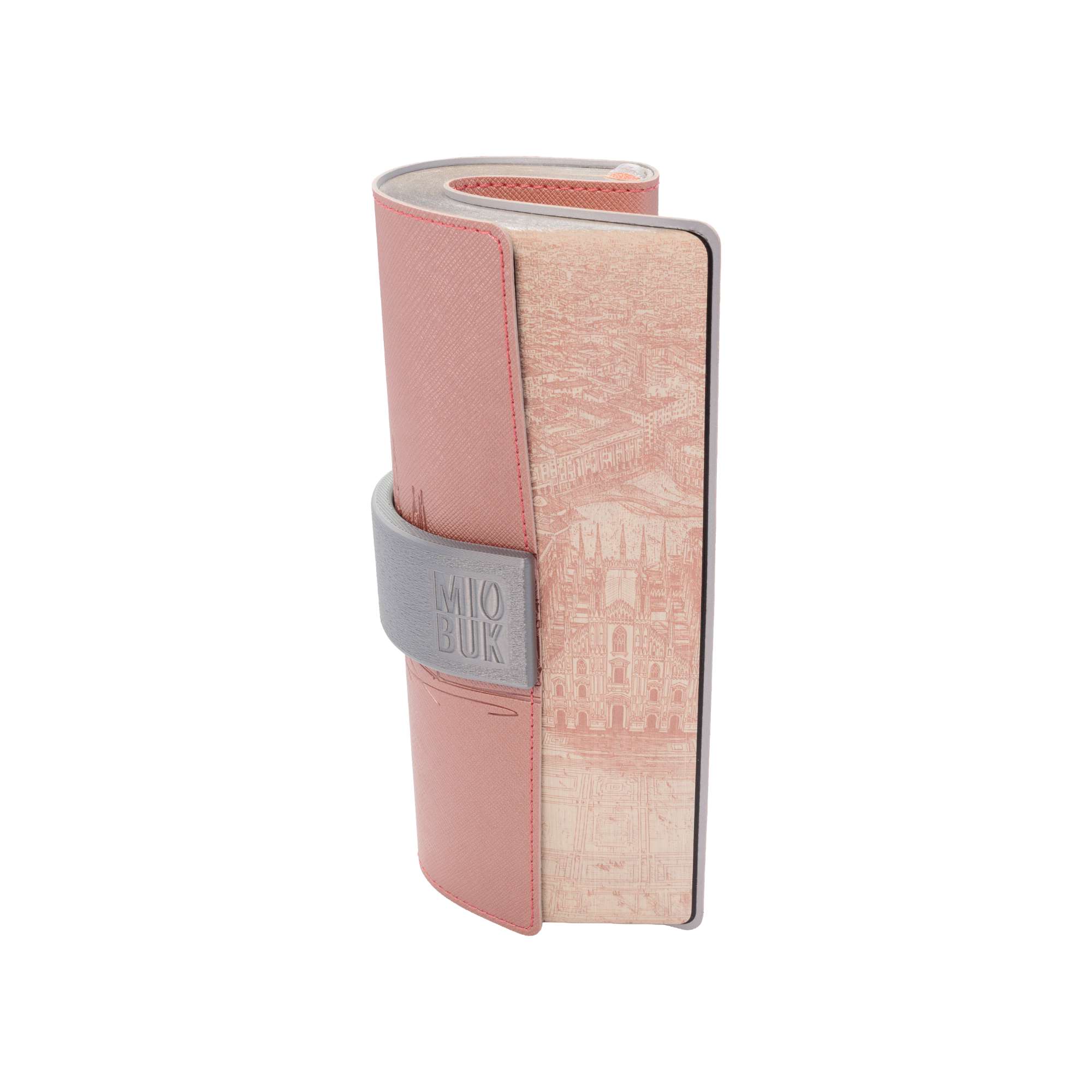 Taccuino Milano della Collezione City con il MIOBUK® Ring applicato
