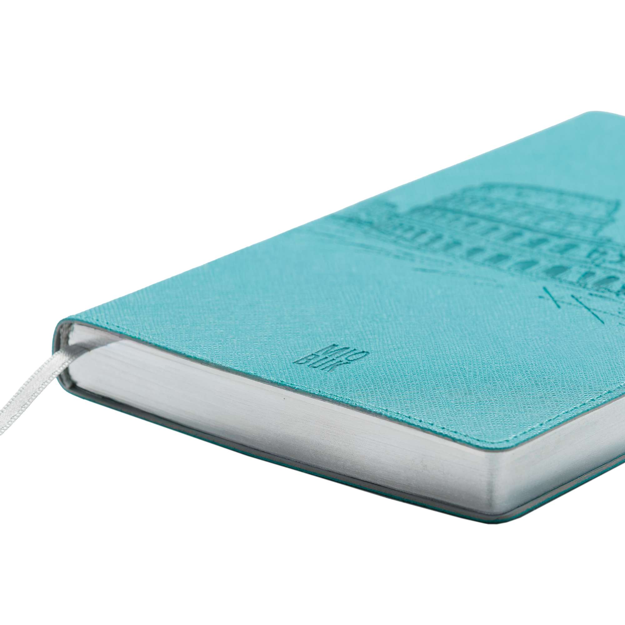 Carnet « Roma » aux trois quarts : couverture et coupe