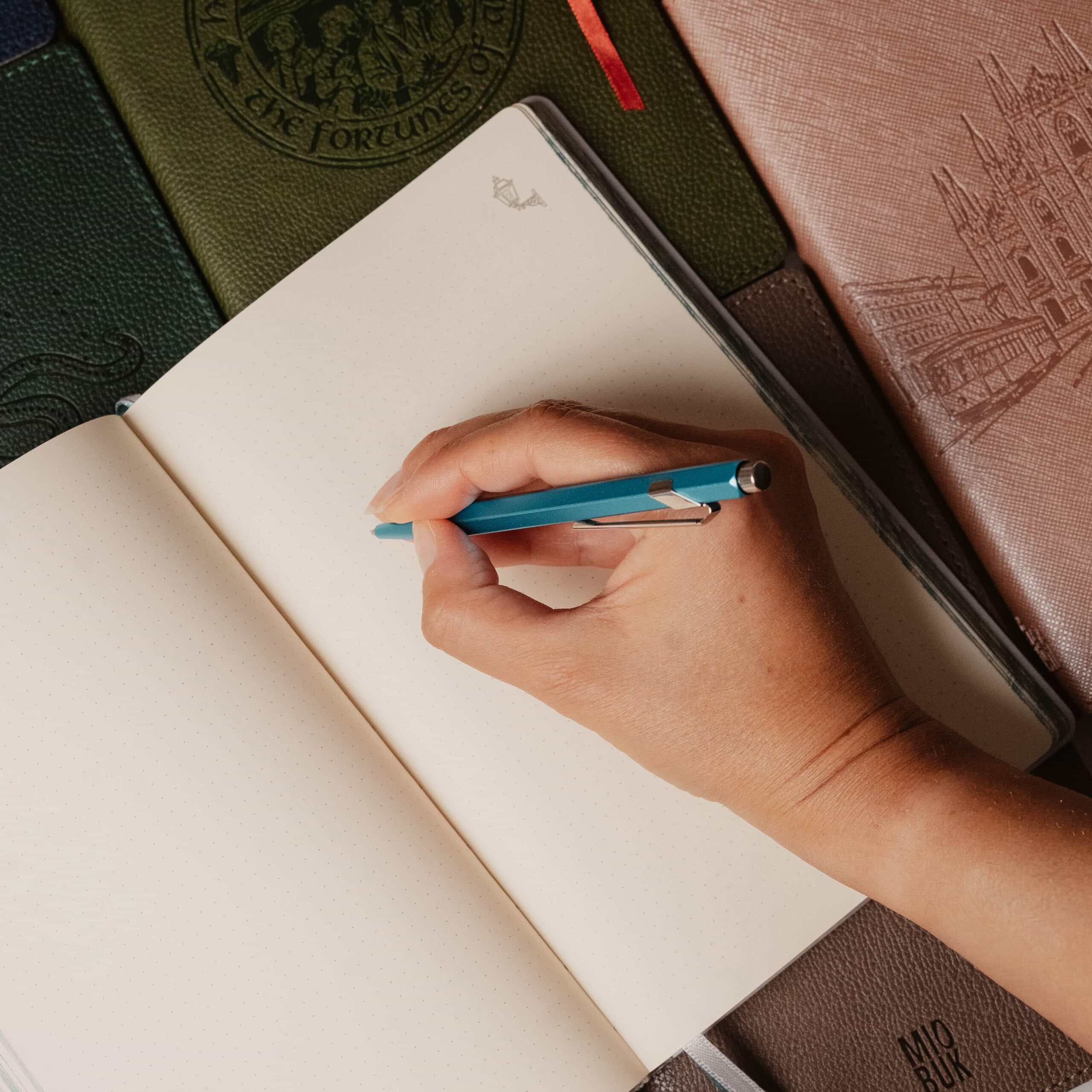 Scrivere e disegnare su un taccuino MIOBUK