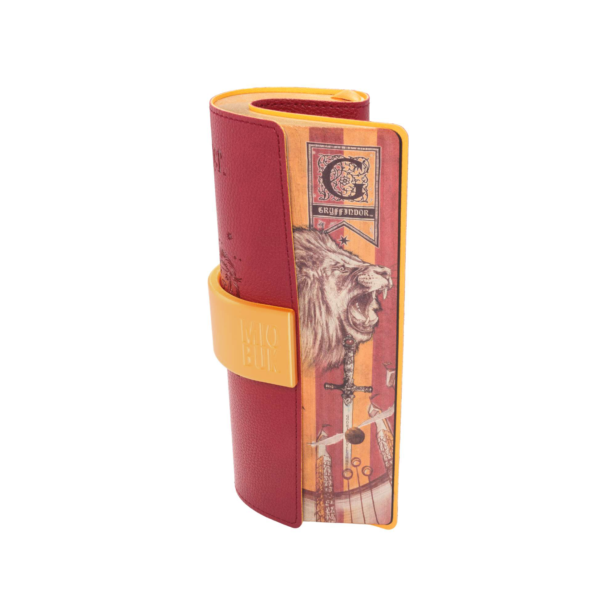 Taccuino Grifondoro™ della Collezione Harry Potter™ con il MIOBUK® Ring applicato