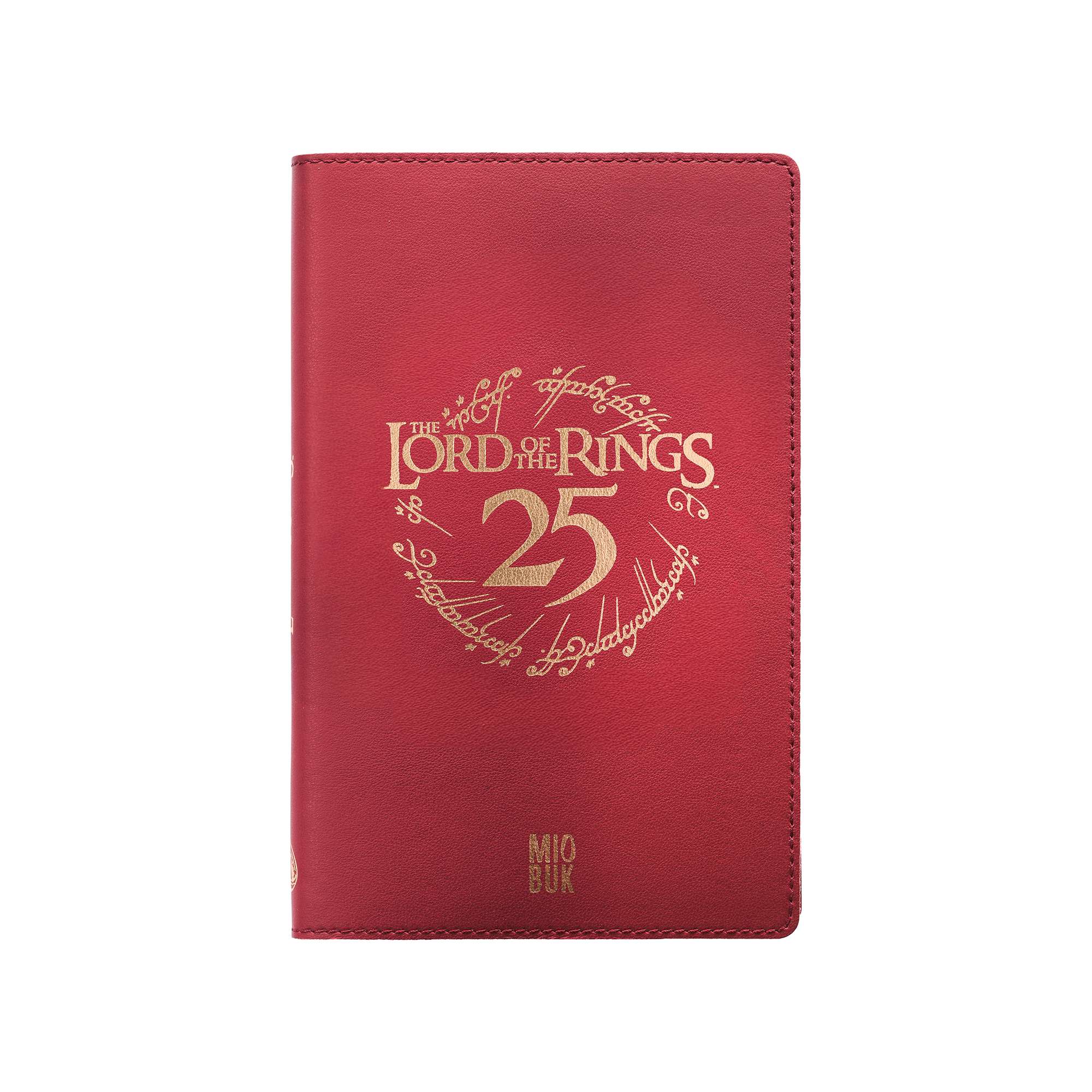 Copertina del taccuino 25° Anniversario Il Signore degli Anelli™